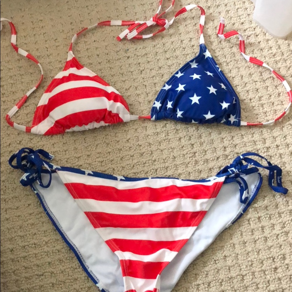 Fourth of July America Bikini. Size M.
